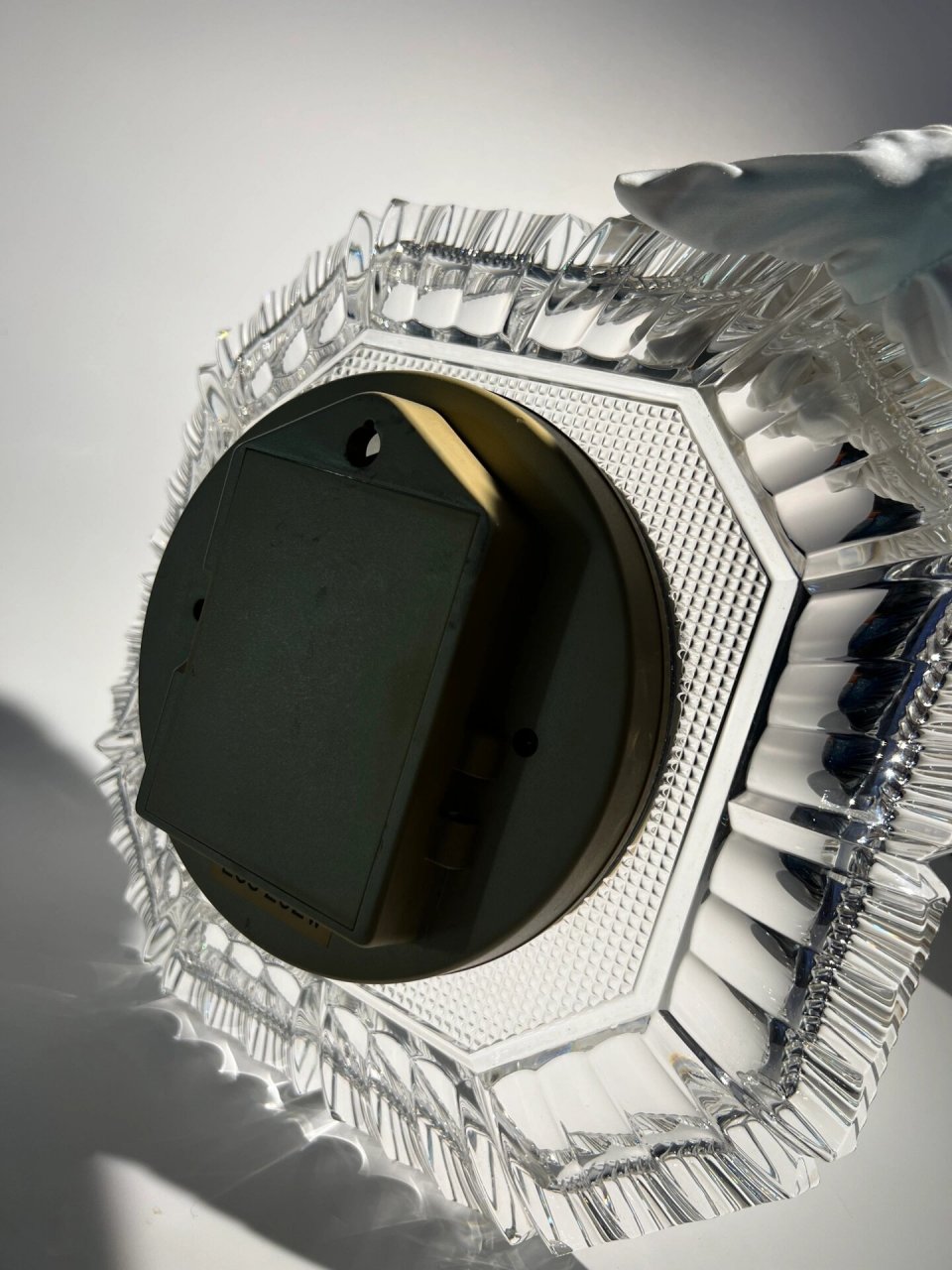 超大日本豪雅hoya  水晶座钟 96日本豪雅hoya这牌子,相信大家都不