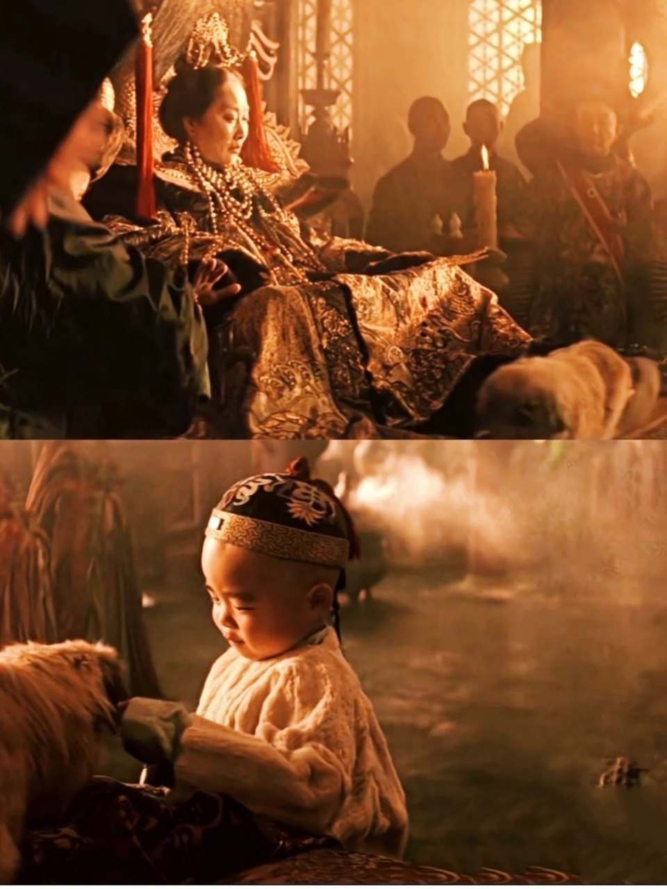 末代皇帝 影评(上) 今天把长达3小时38分钟的《末代皇帝》看完了,这么