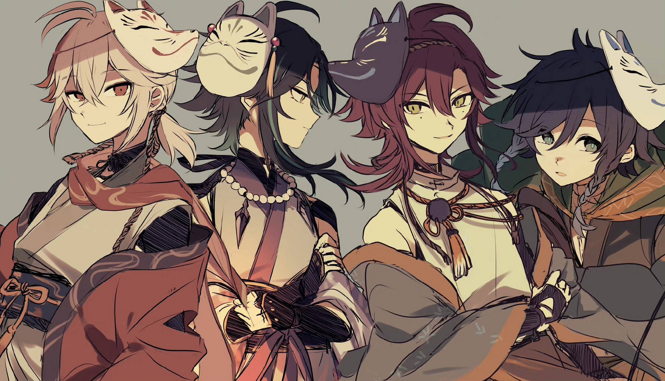 风男的狗来认领壁纸! 下辈子xp还是风男!!!(原神壁纸转发,求图请私信,