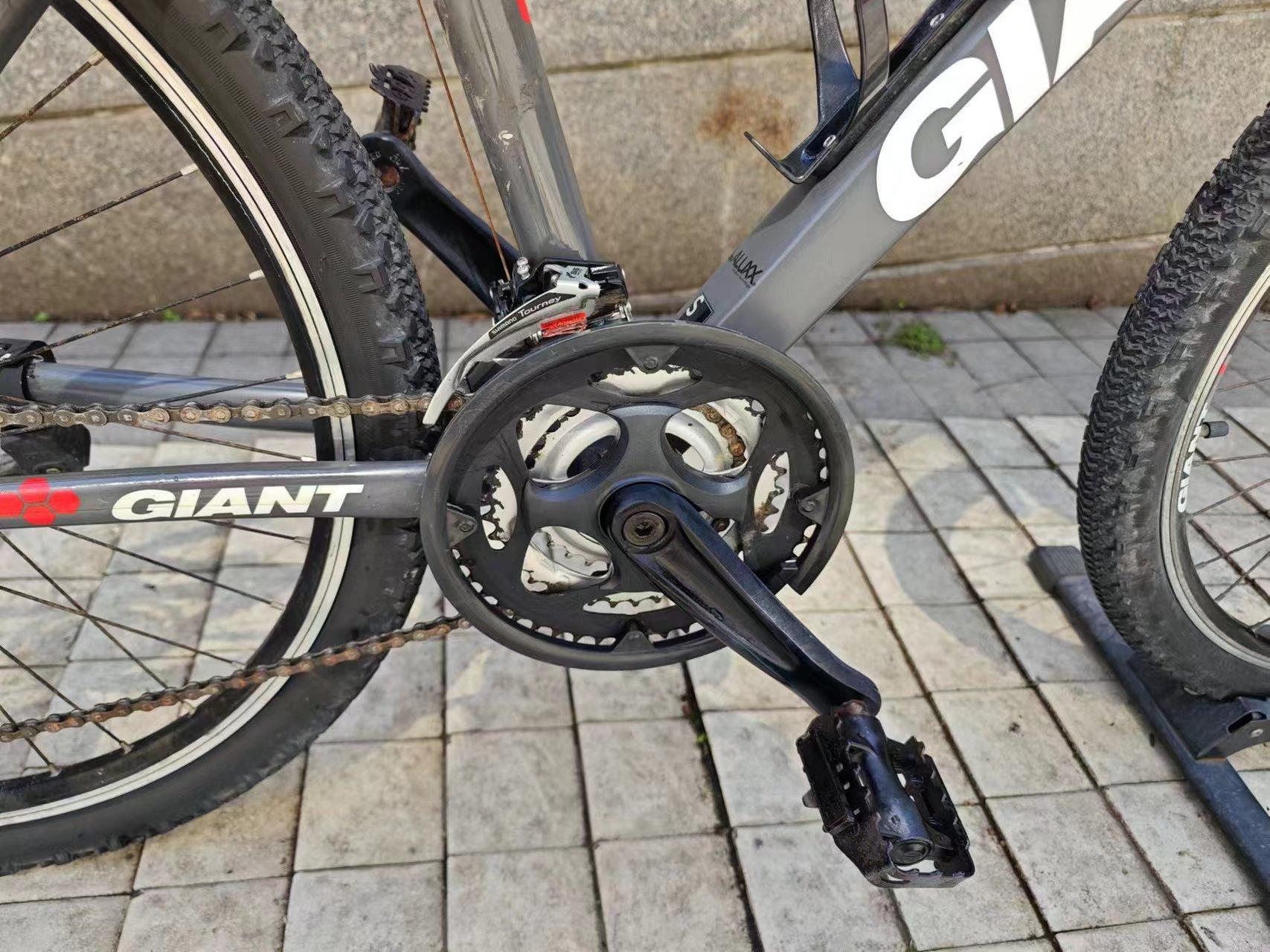 捷安特atx660经典山地车! 禧玛诺变速器21速!经典好车! 尺码s!