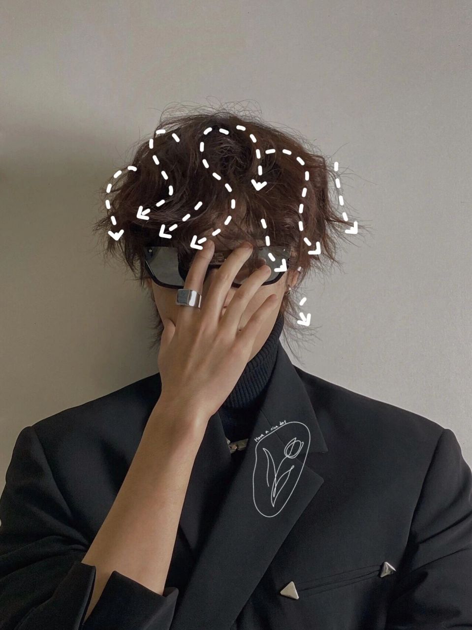 拽拽男孩💯 💋💋💋💋日系锱鱼头男生发型设计清新自然 💋