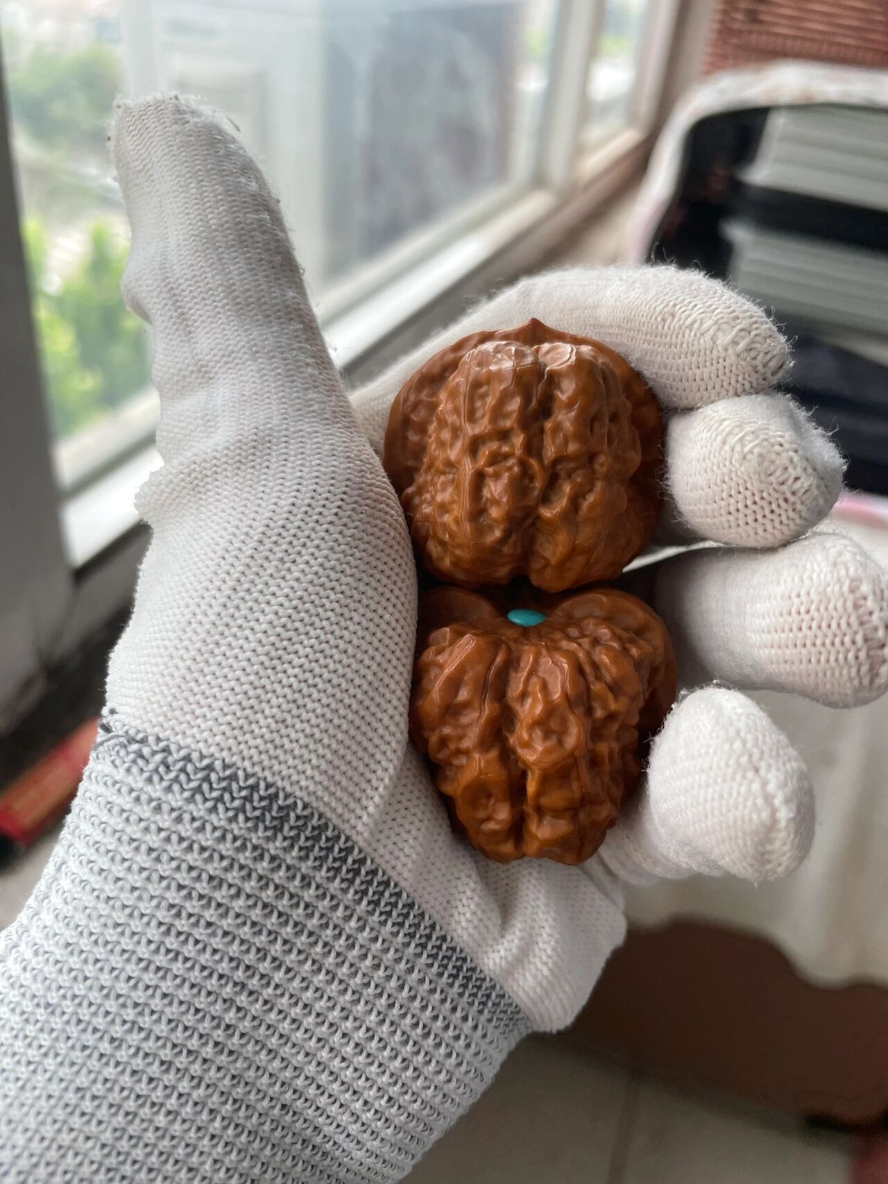 文玩核桃(第九期) 本期讲的品种是刀子狮子头,泥鳅背,望月狮子头.