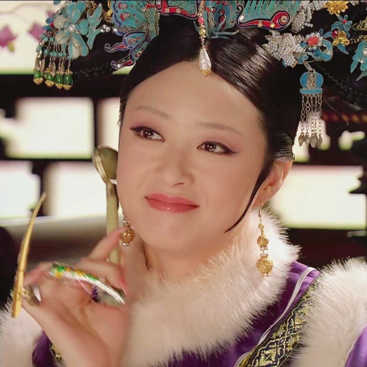 【甄嬛传头像|华妃篇】心 想 事 成 华妃娘娘快乐三要素:胖橘,蟹粉酥