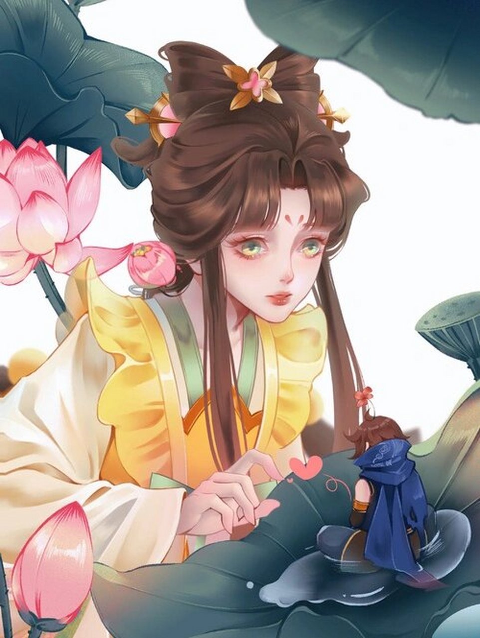 王者荣耀蔡文姬澜 壁纸 头像 "小鬼,是不是把我蓝拿了"