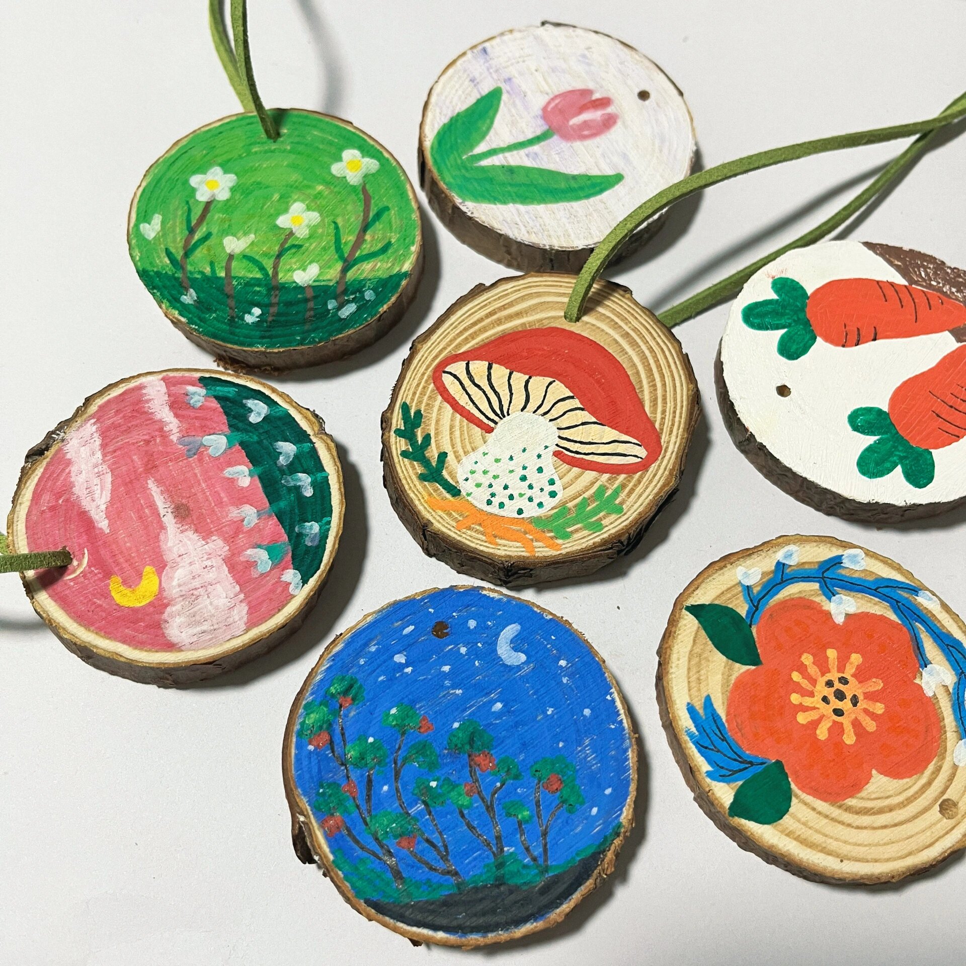 木片绘画|木块画