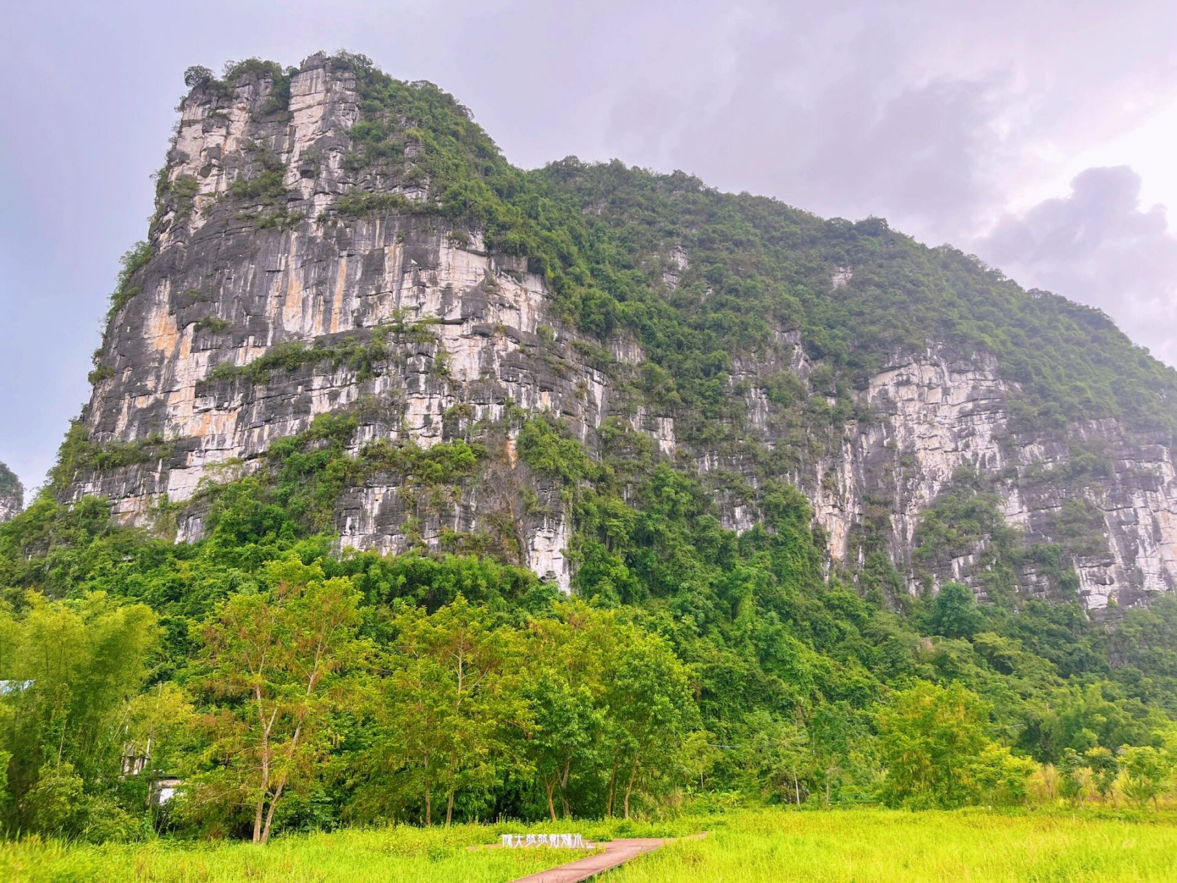 如果想坐竹筏,可以去到明仕田园风景区停车场,这里注意停车场有很多