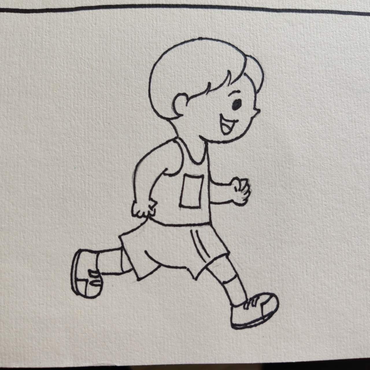 运动打卡手抄报 拼拼凑凑的自制运动小达人!收工