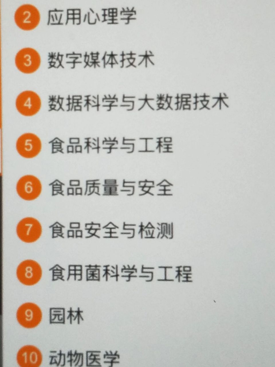 对我选的专业大家给点意见呗 专业在图片第二页,大家帮帮忙看看有需要
