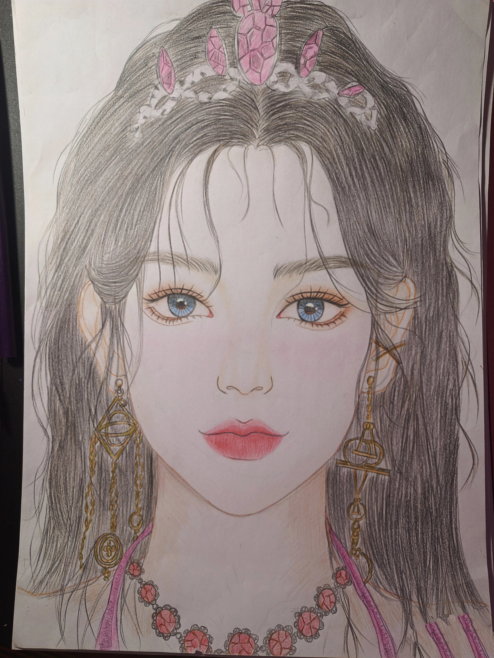 近期纸妆美人图练习合集