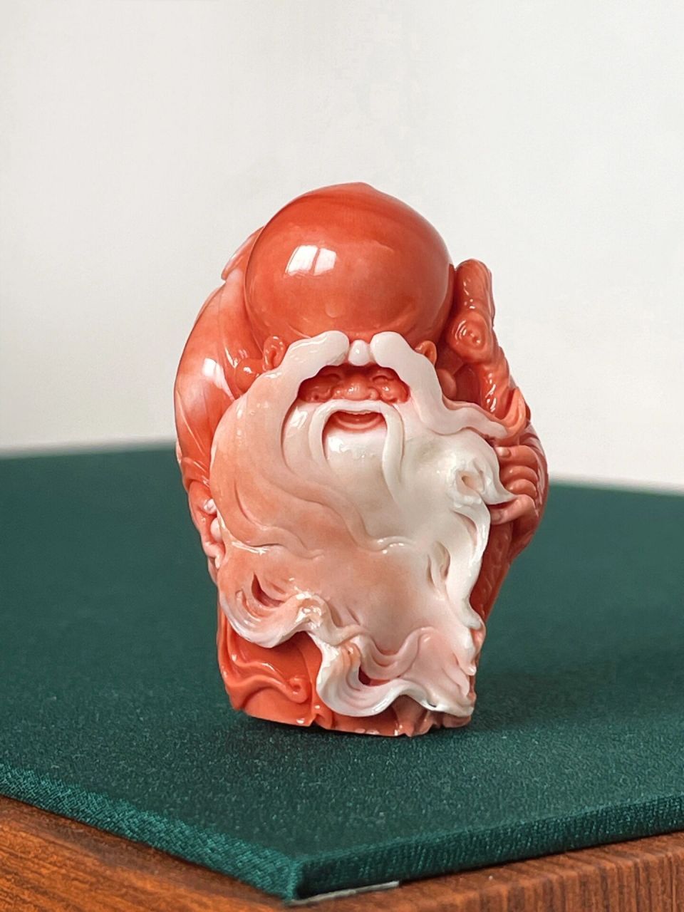 名家雕刻 寿星公摆件寿星公是我国神话传说中的长寿之神也是福率儋