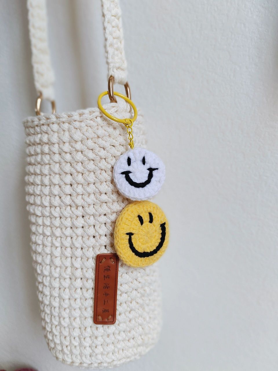 手工编织  保温杯套