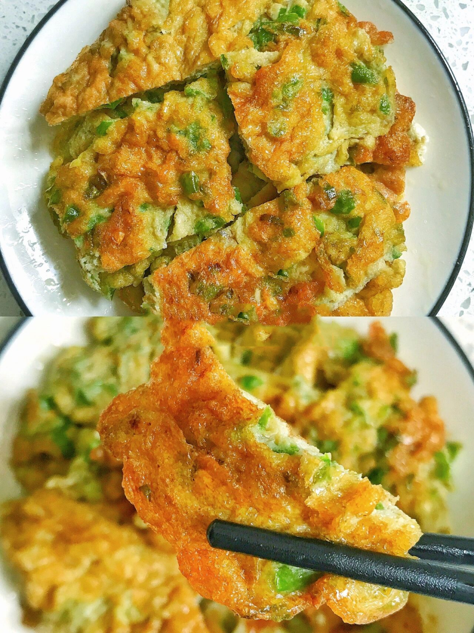 巨下饭的青椒煎蛋93 94新手小白也能快速上手的青椒炒鸡蛋来喽