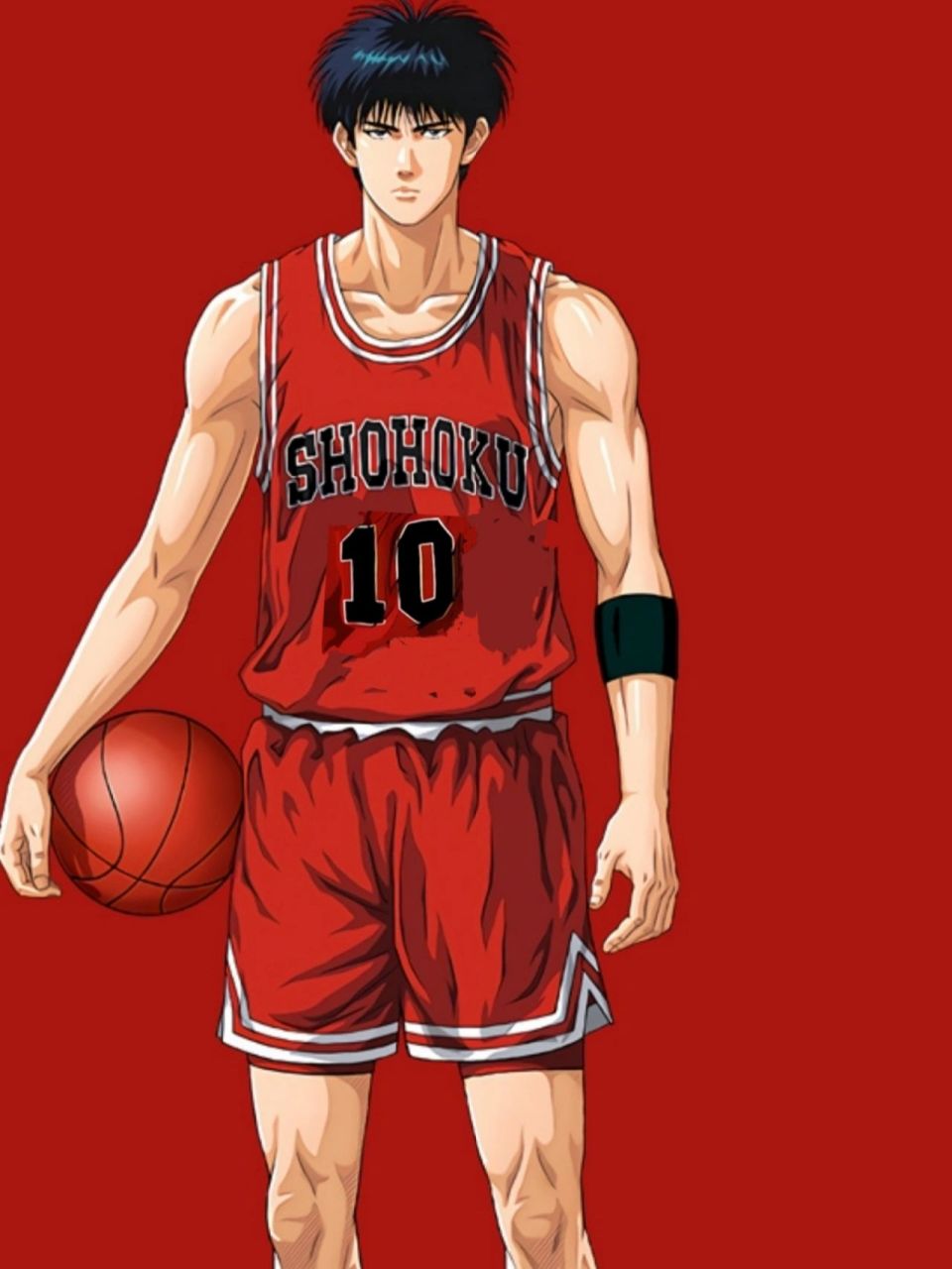 10球衣原本应该属于流川枫的 16号的樱木是硬生生的把原本属于流川枫