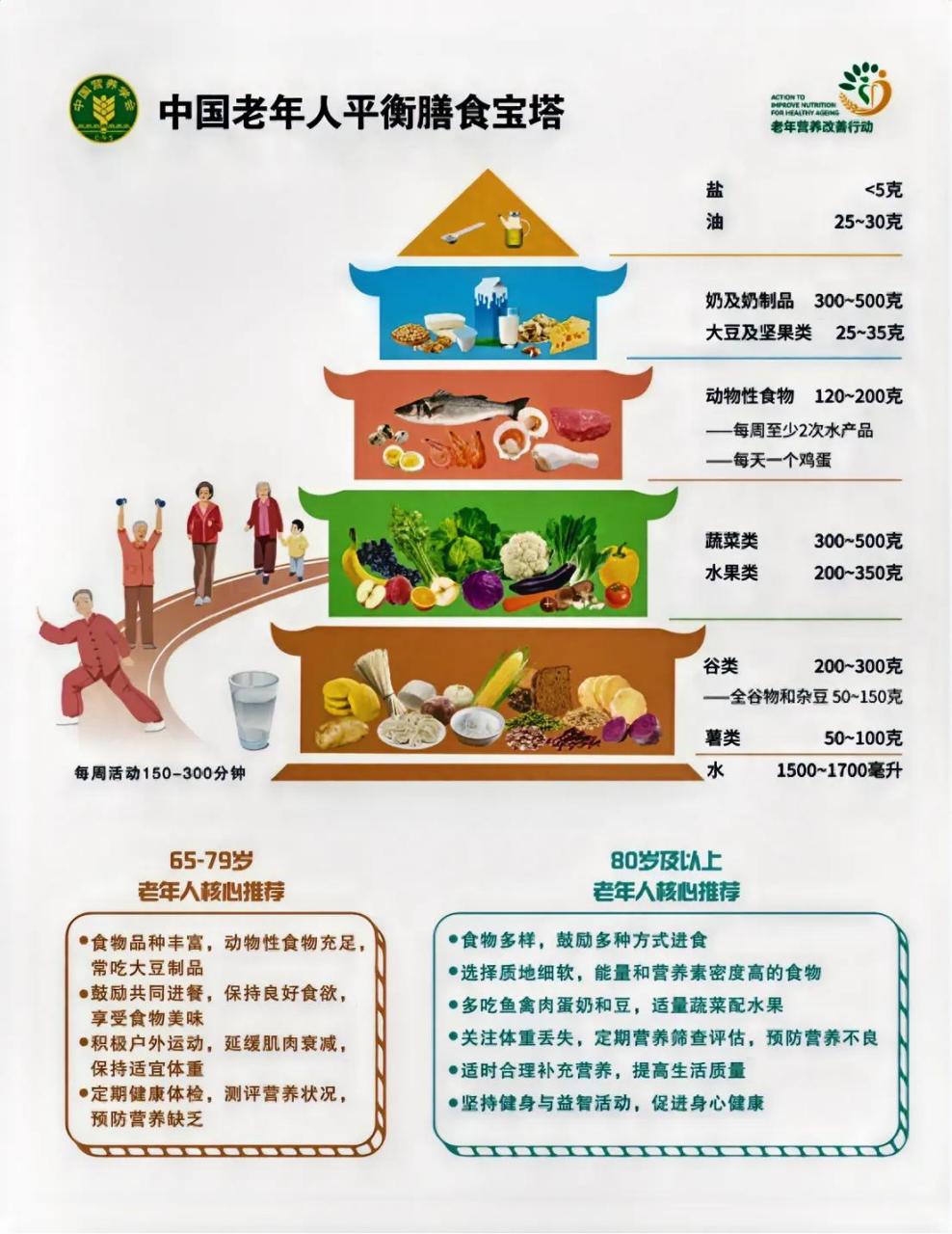 平衡膳食宝塔共分五层图片