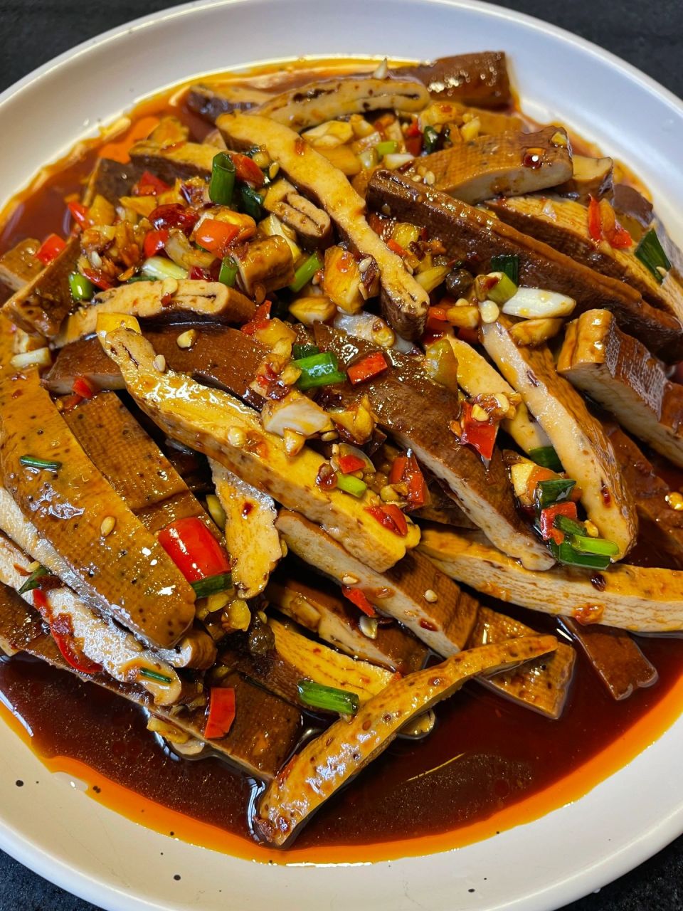 97万能调料的凉拌豆干来了～ 喜欢豆制品的姐妹凉拌豆干千万别错过