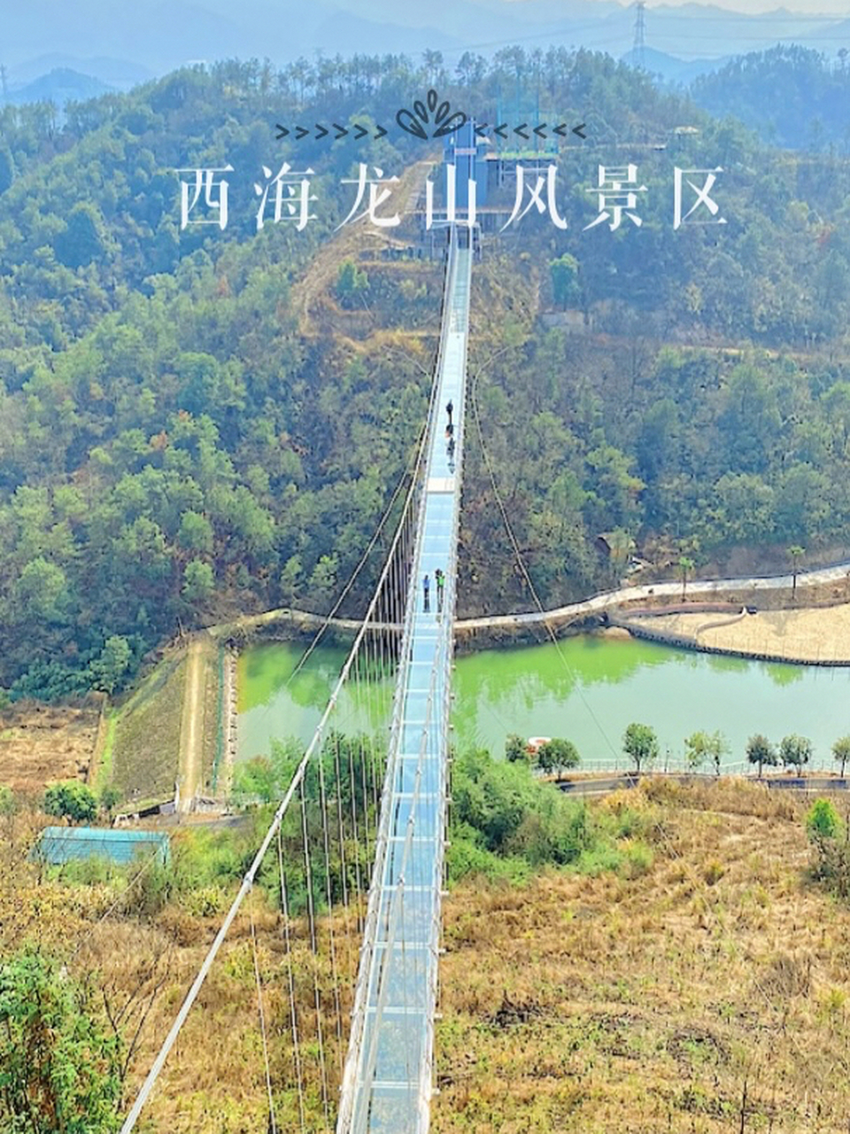 义乌西海龙山风景区 趁着天气好粗来玩吧 门票99有分8006(高空