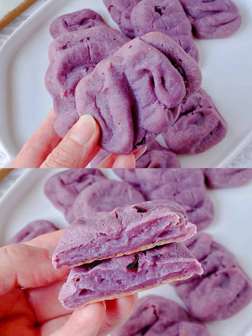 今天分享一款炒鸡好吃的紫薯手指麻薯97酸甜软糯太好吃了～[害羞]搅