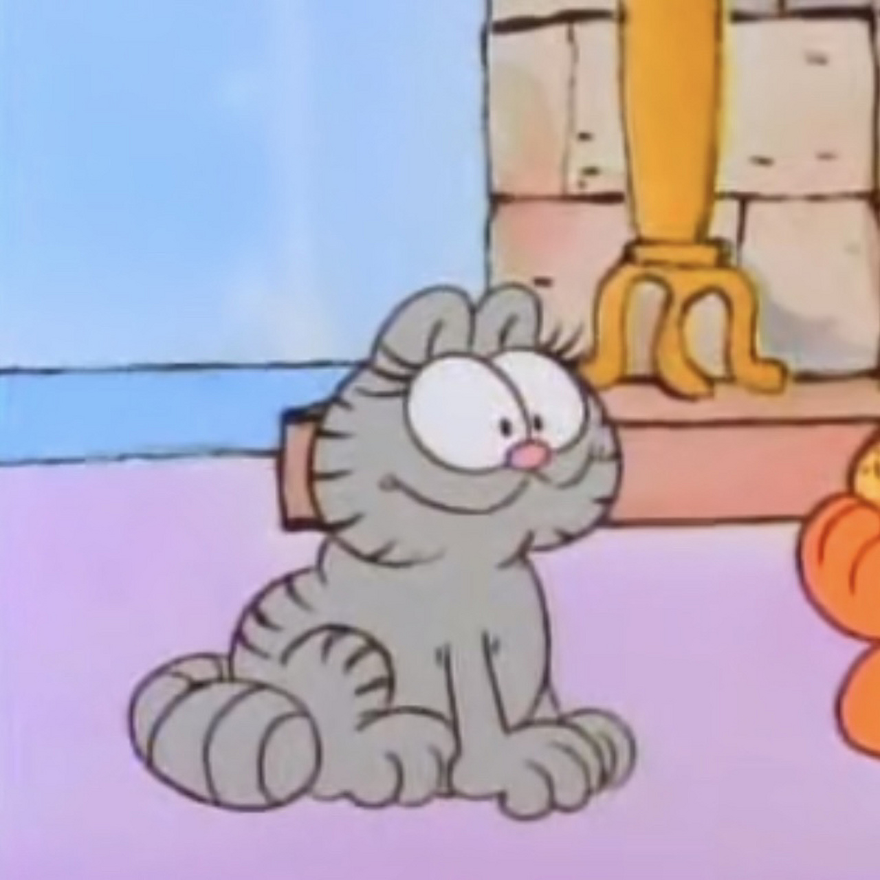 wechat|加菲猫可爱情侣头像 自截          所有图片均可在群聊中自取