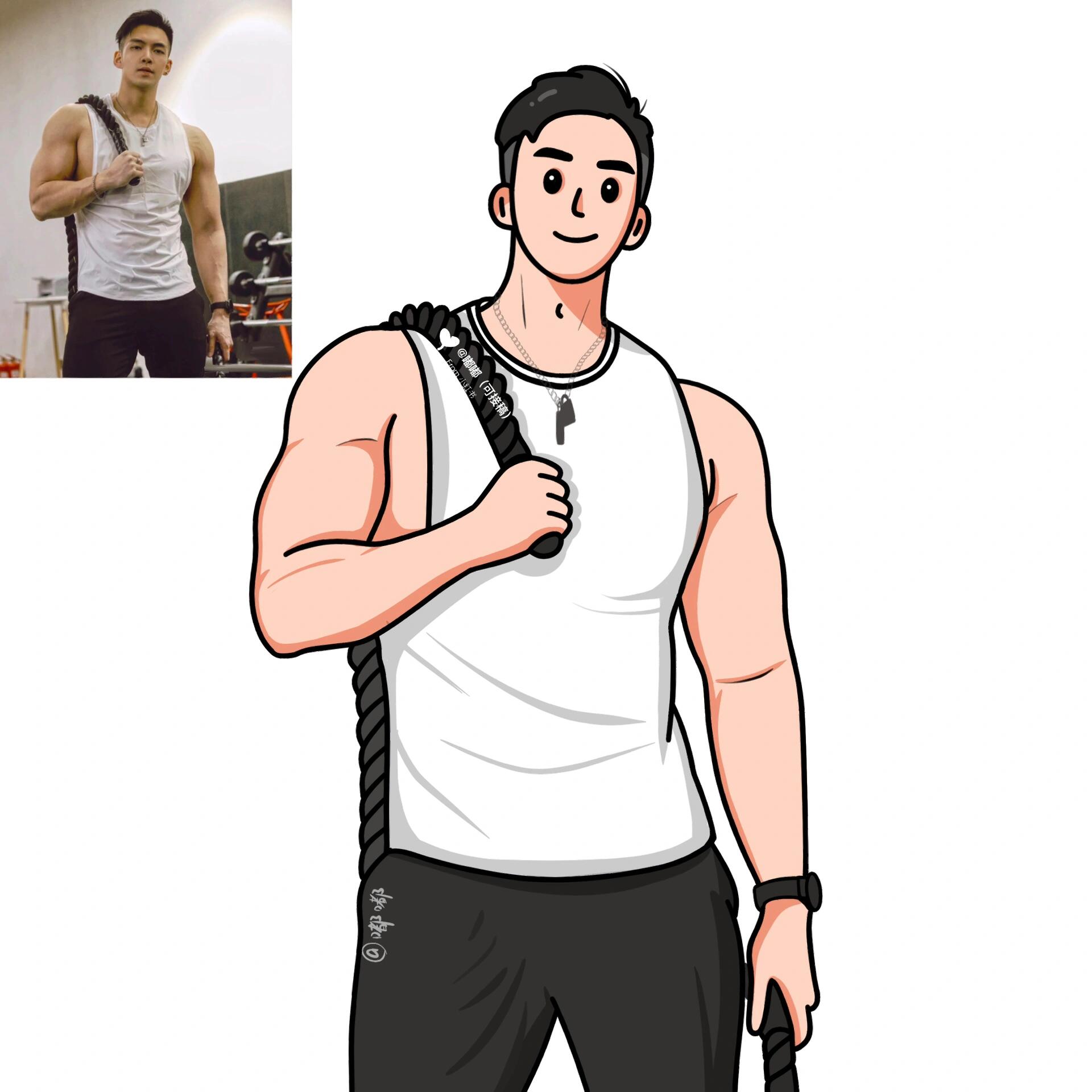 男生头像 | 体育生 肌肉男 猛男头像