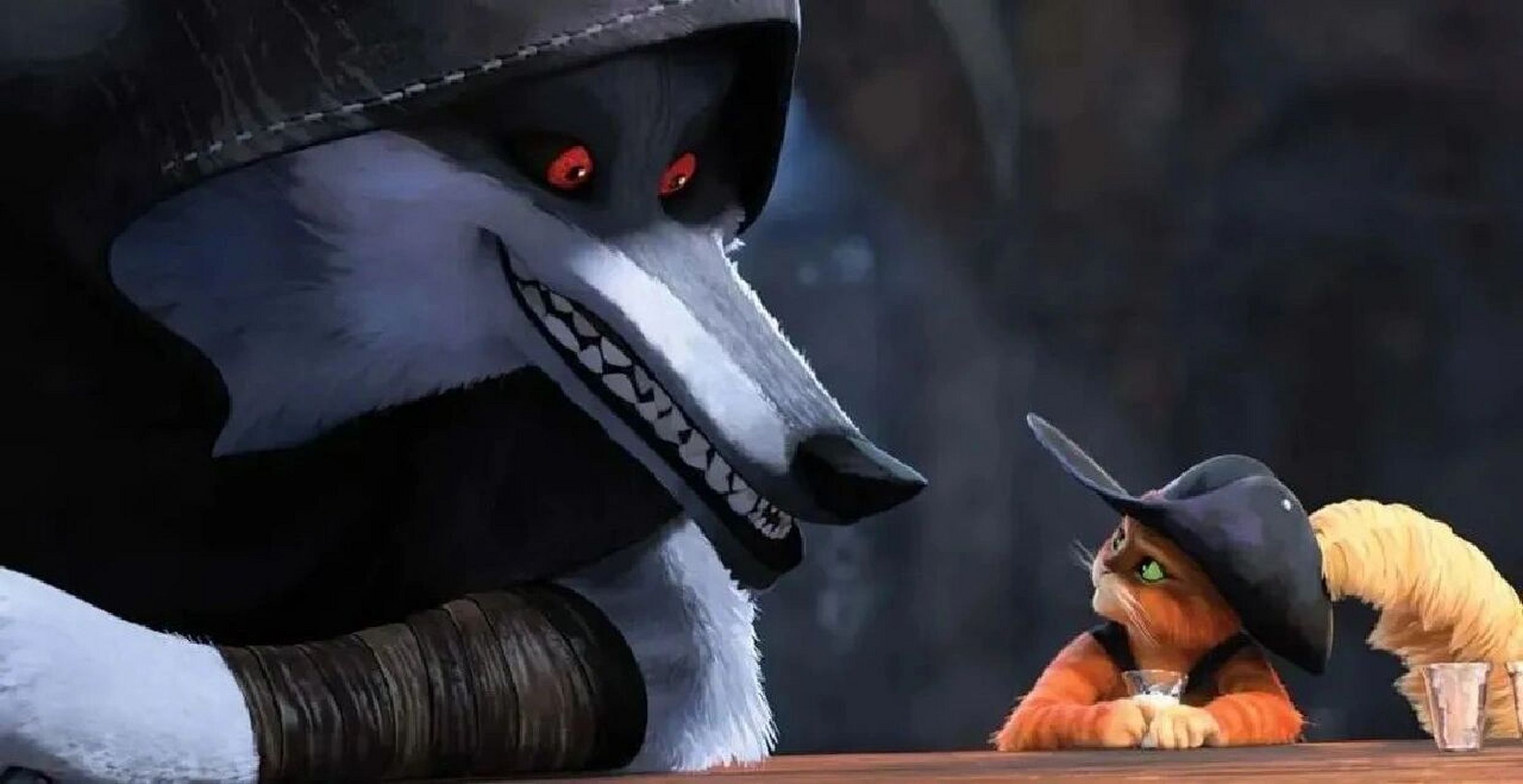 穿靴子的猫2,电影开篇第一句话: 	 "这是一个童话"94 	 不管你记不