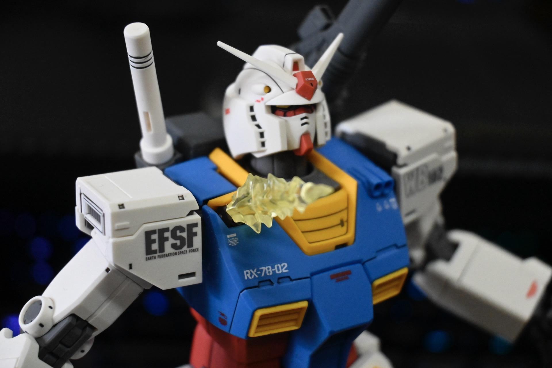 226 万代 mg gto元祖.手感偏软,万恶可动手,造型还是可以的高达模型