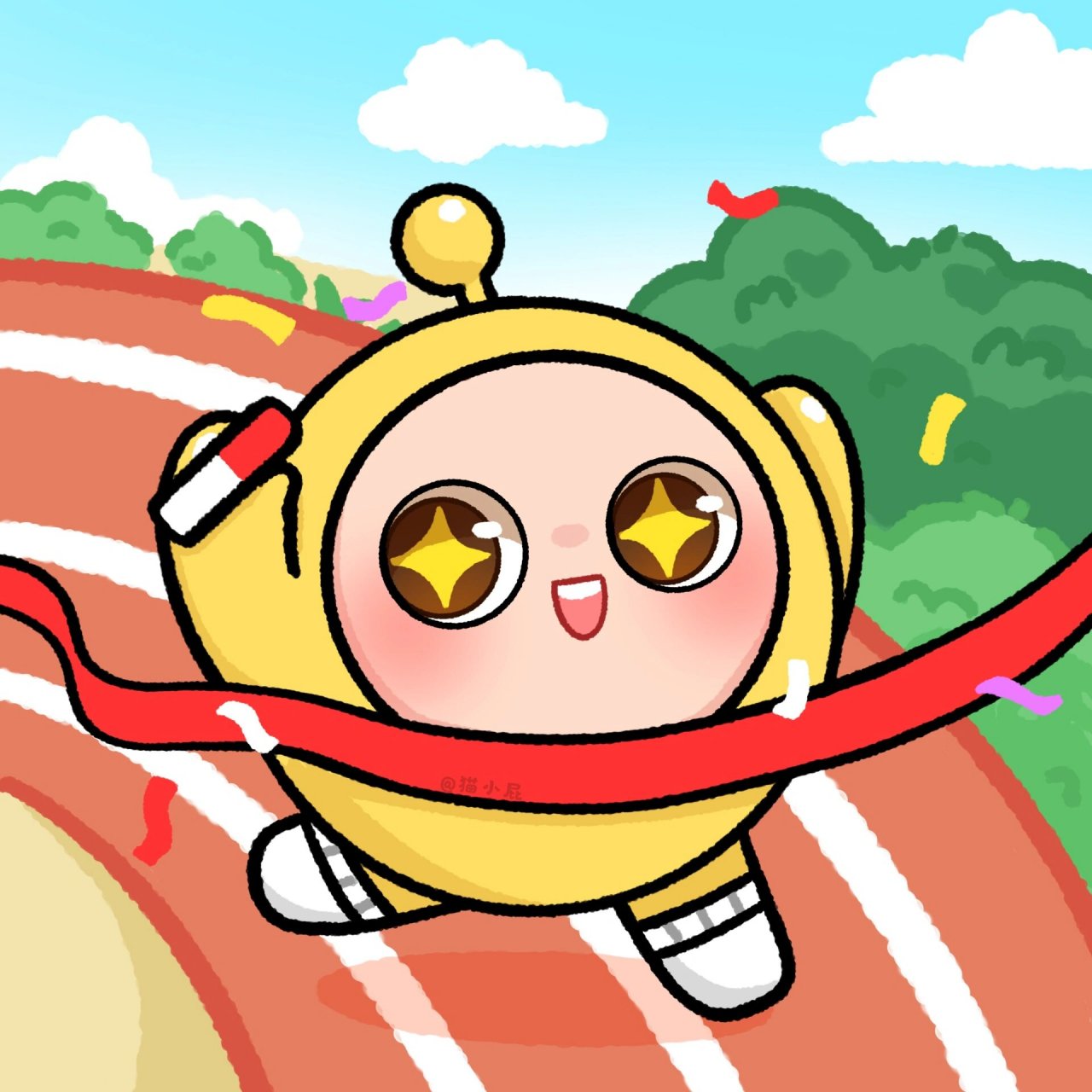 蛋仔头像|四小只也来参加运动会啦!
