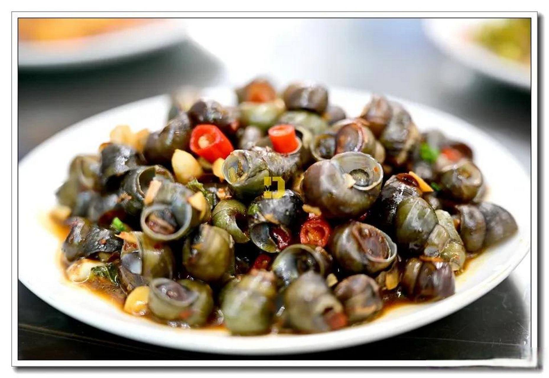 美食之乡铅山  江西小炒之铅山炒螺丝,这个应该是铅山人的最爱,咪一口