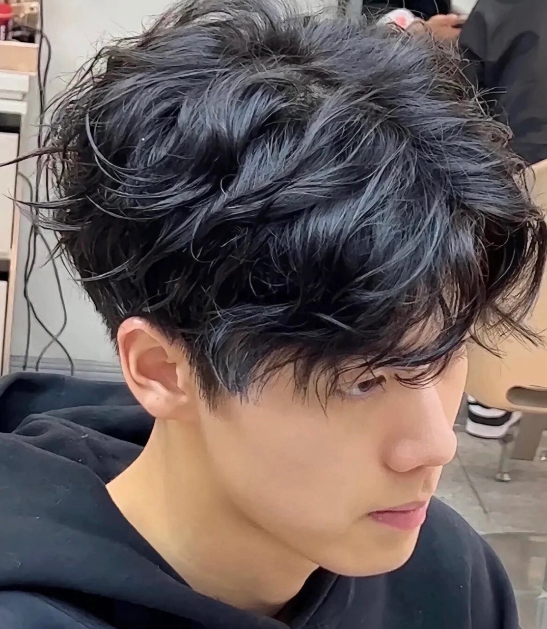 男生四款不一样的纹理烫发感觉 四款不同感觉的纹理烫,这四款凌乱纹理