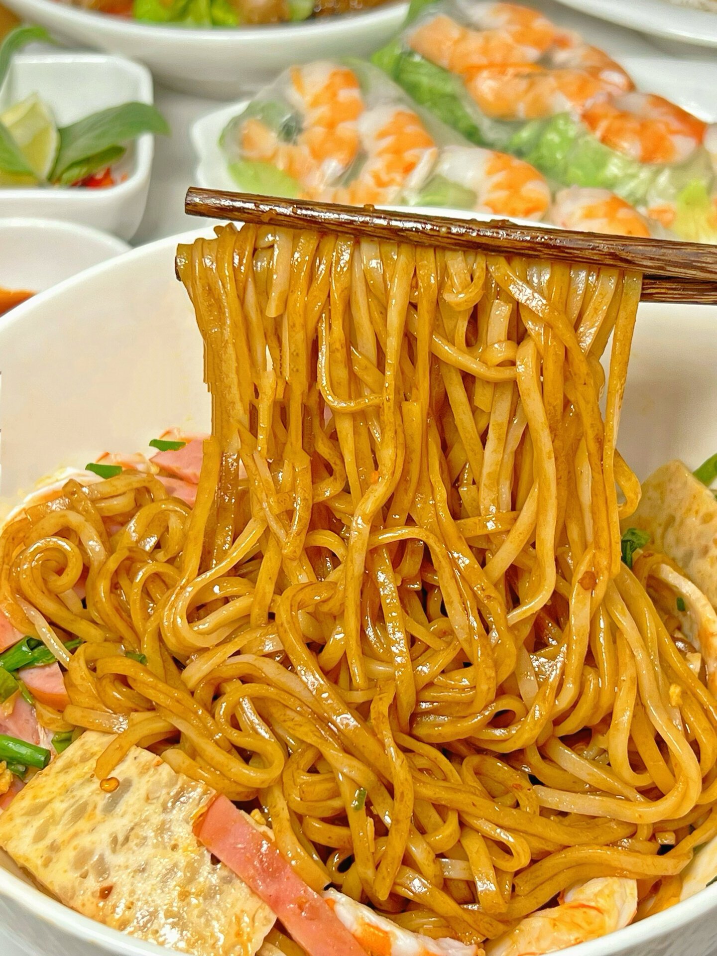 没想到干捞金边粿条这么好吃 本人真的超级喜欢东南亚的美食和特色