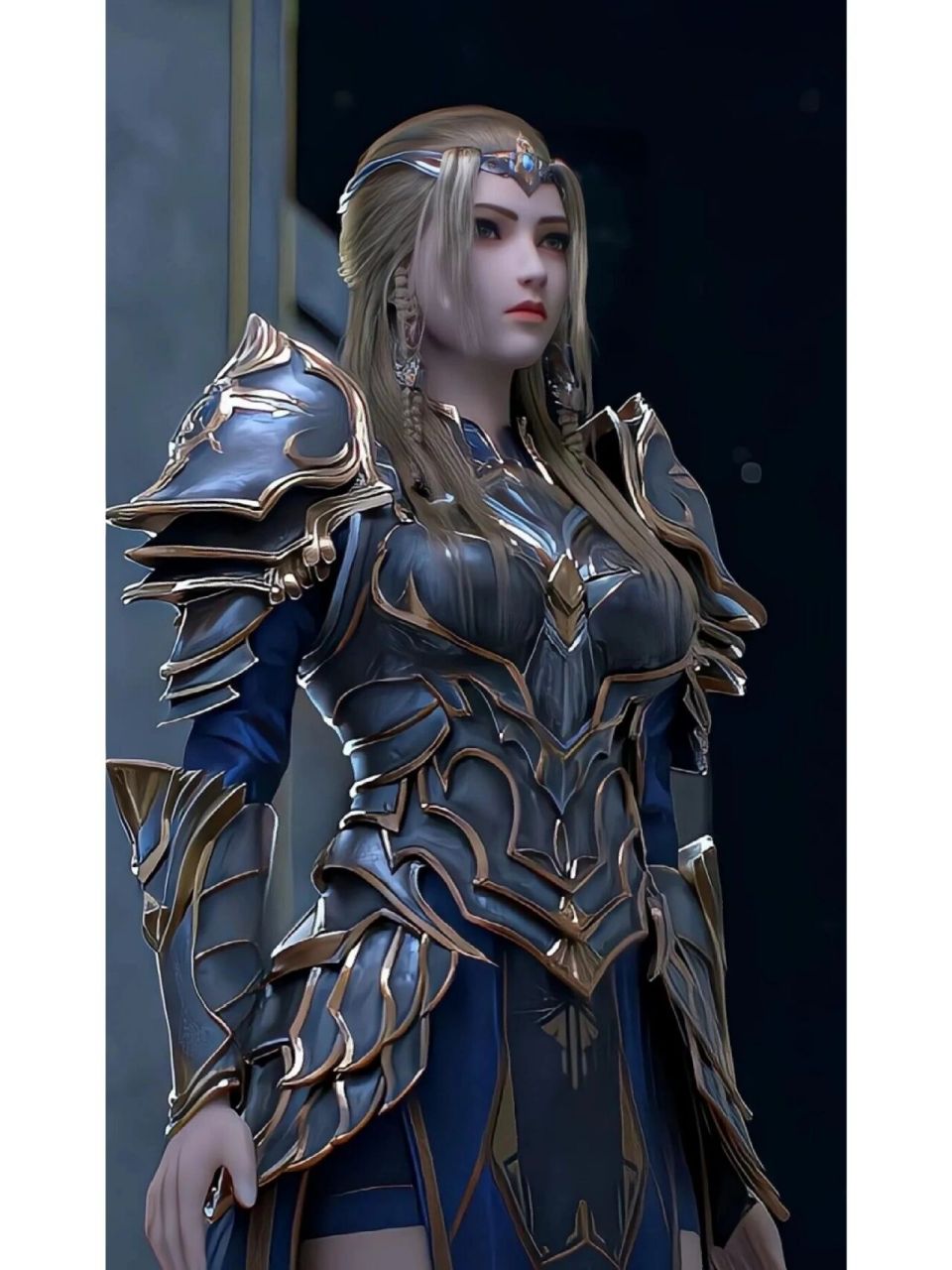 分享壁纸第166期 雄兵连.天使彦 金发天使828282