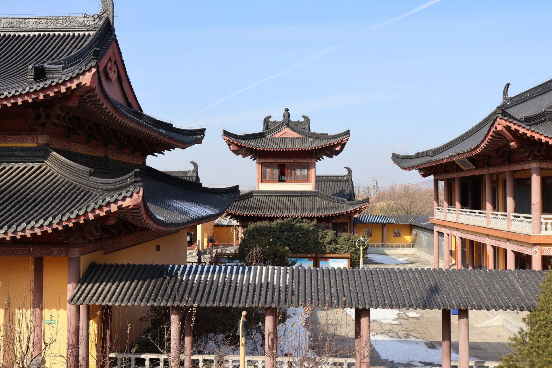 新年祈福92烟台很灵05验的寺庙 峆垆寺,在烟台是很有名很灵验的