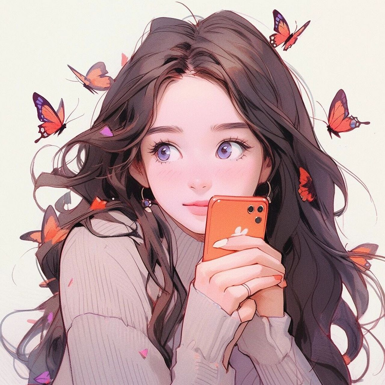 动漫头像|可爱优雅女生|女生头像