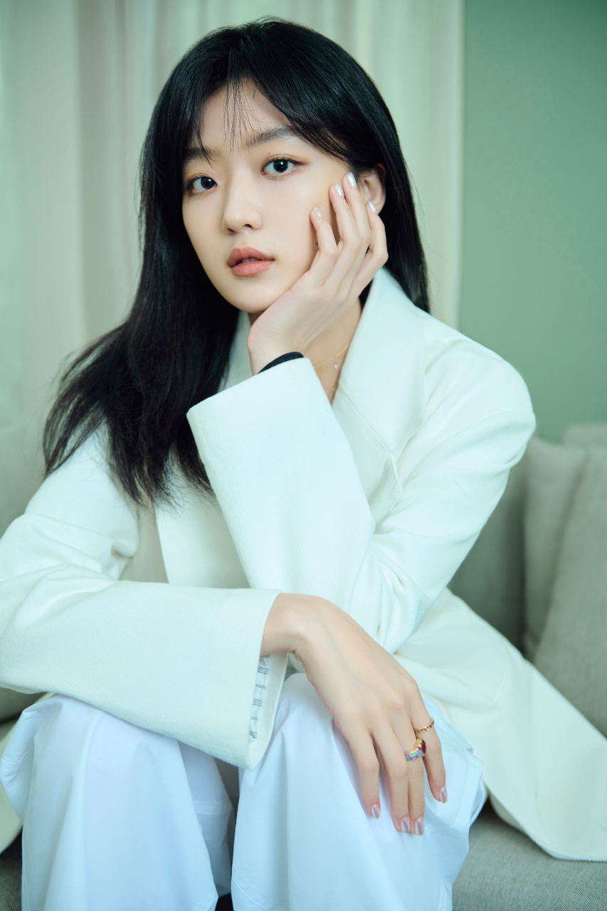 孙千纯美小清新穿搭写真组图