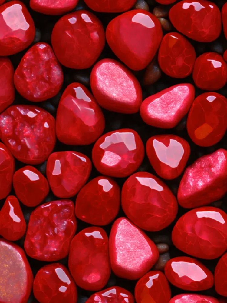 以下是一些常见的解释: 💞生命力与神奇力量:红色石头被视为具有