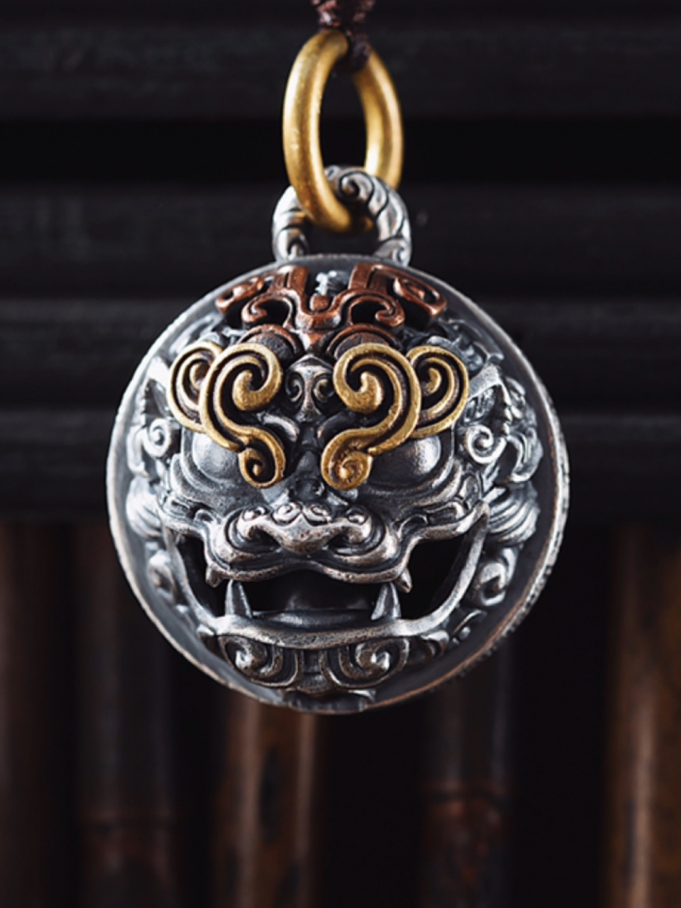 原创手稿分享:用饕餮虎纹设计一个铃铛 饕餮纹是青铜器上常见的花纹