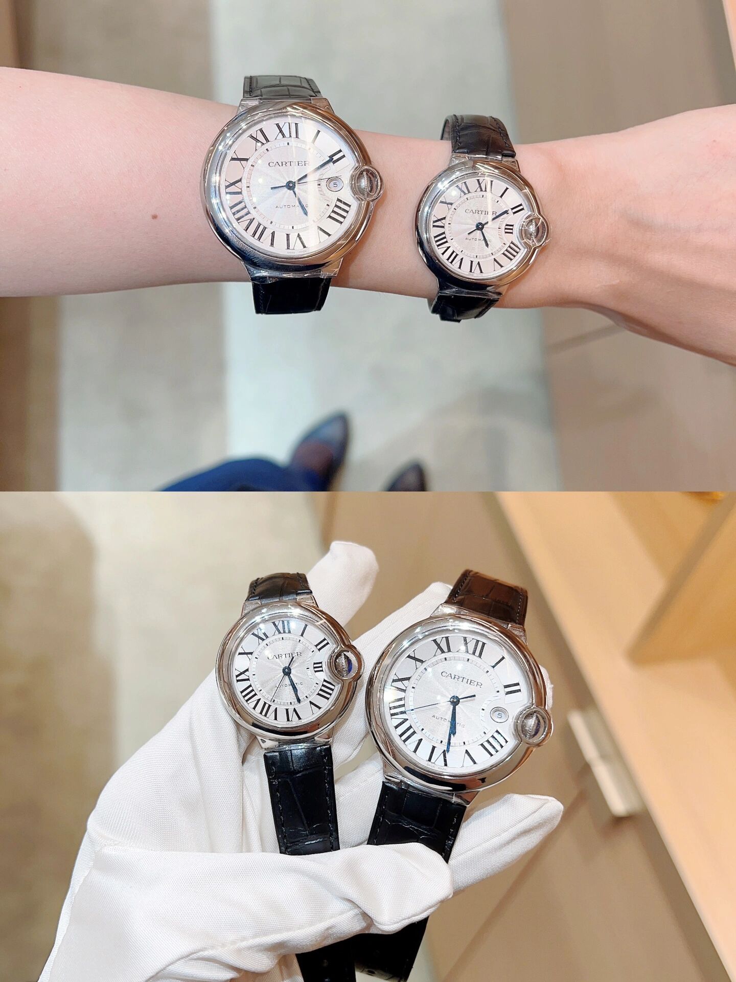 卡地亚蓝气球系列情侣腕表