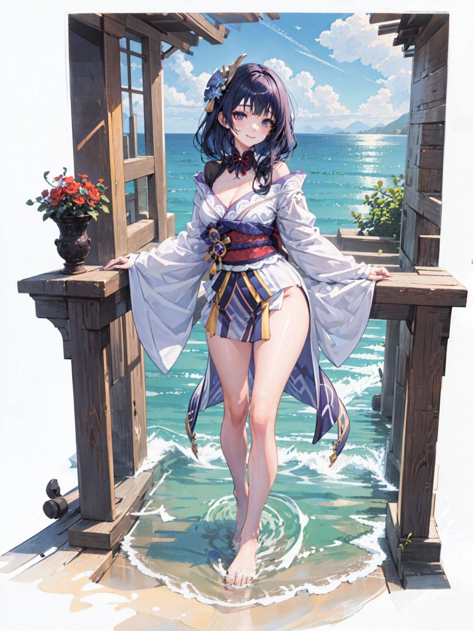 原神立绘 | 雷电将军影