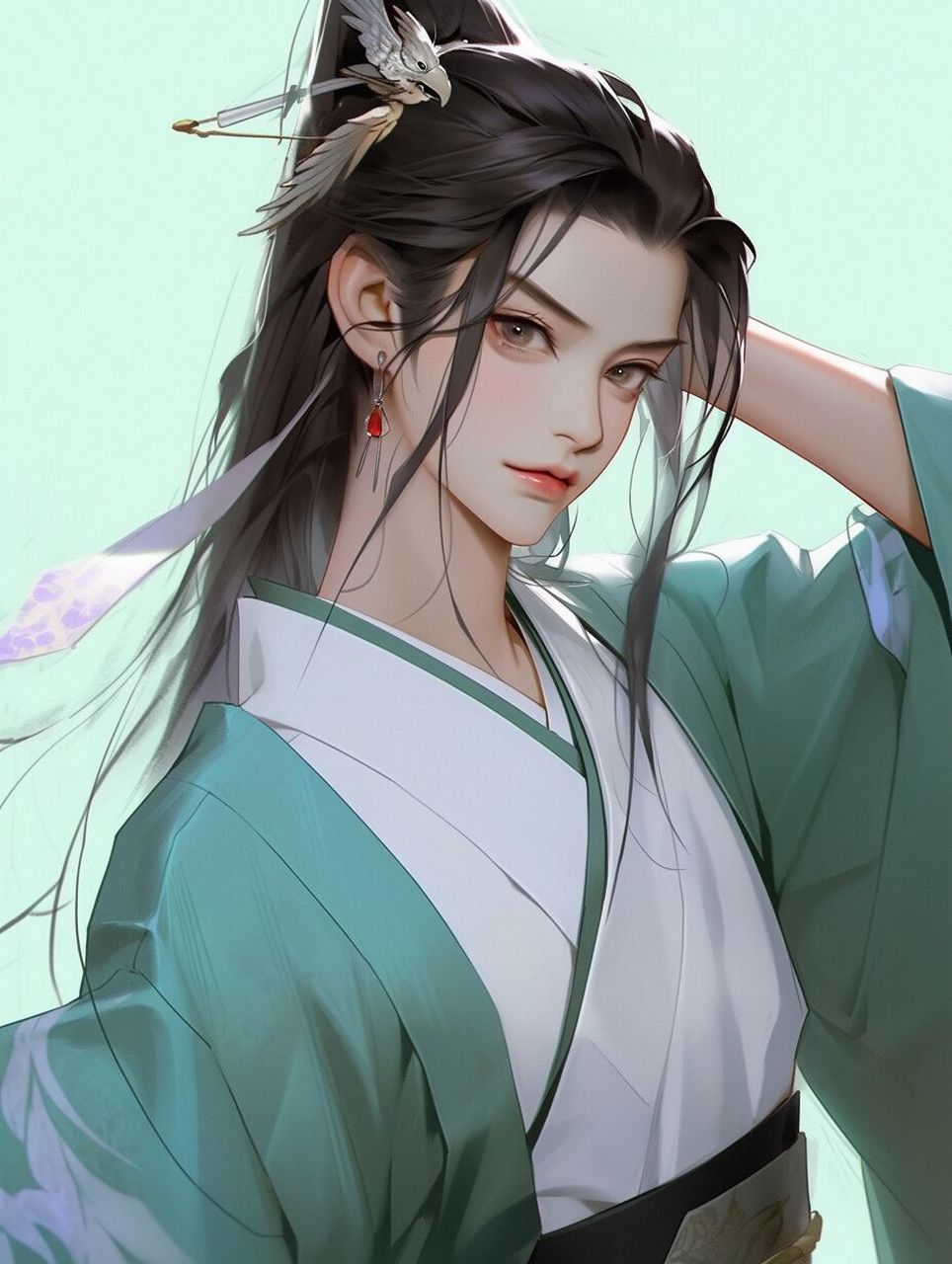 一生心动94ai古风美少年 淡雅清丽的气质真是让人沉醉!