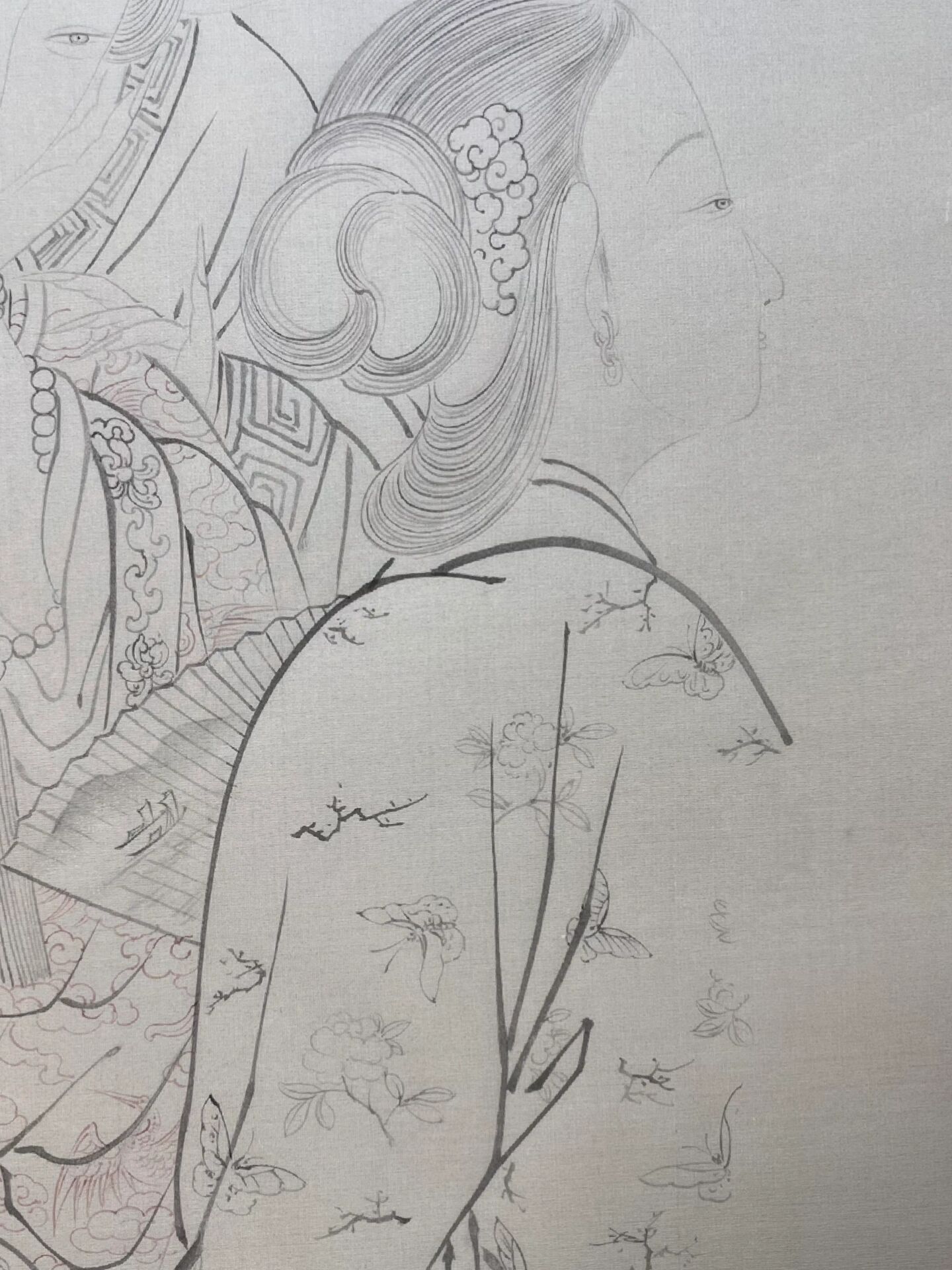 金陵十二钗线稿分享