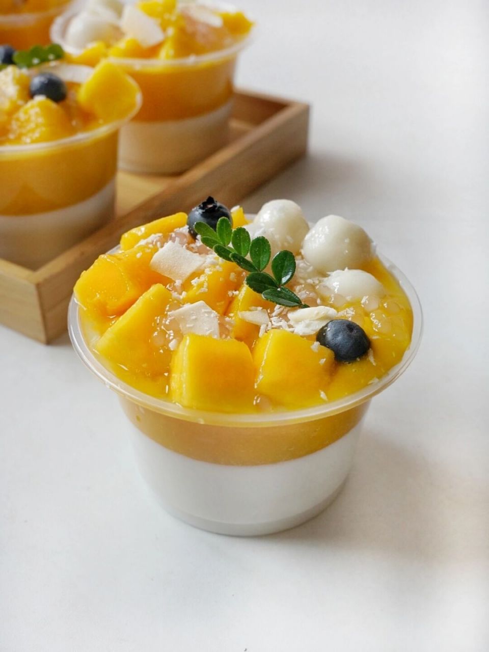 芒果椰奶冻97q弹嫩滑|椰香浓郁超好吃 天气越来越热了,冰冰凉凉的小