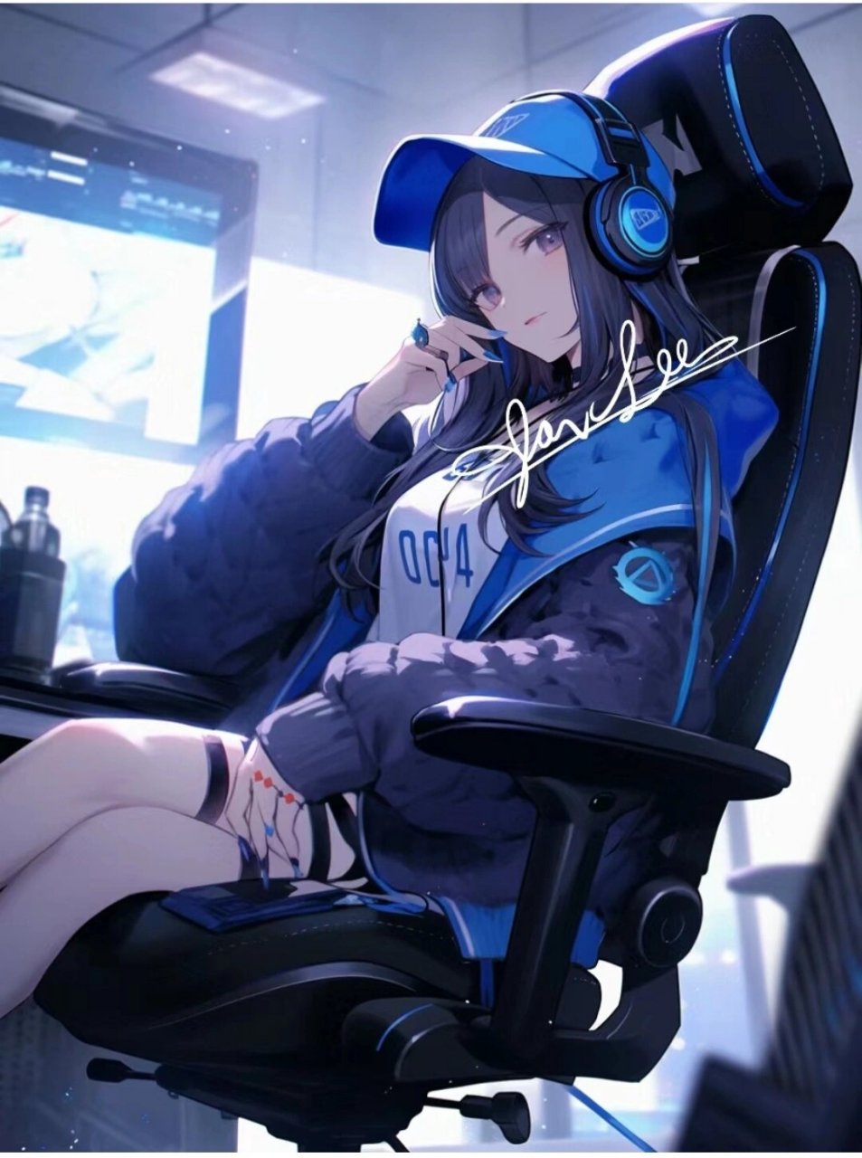 电竞女孩头像 下次发什么大家说,希望喜欢.