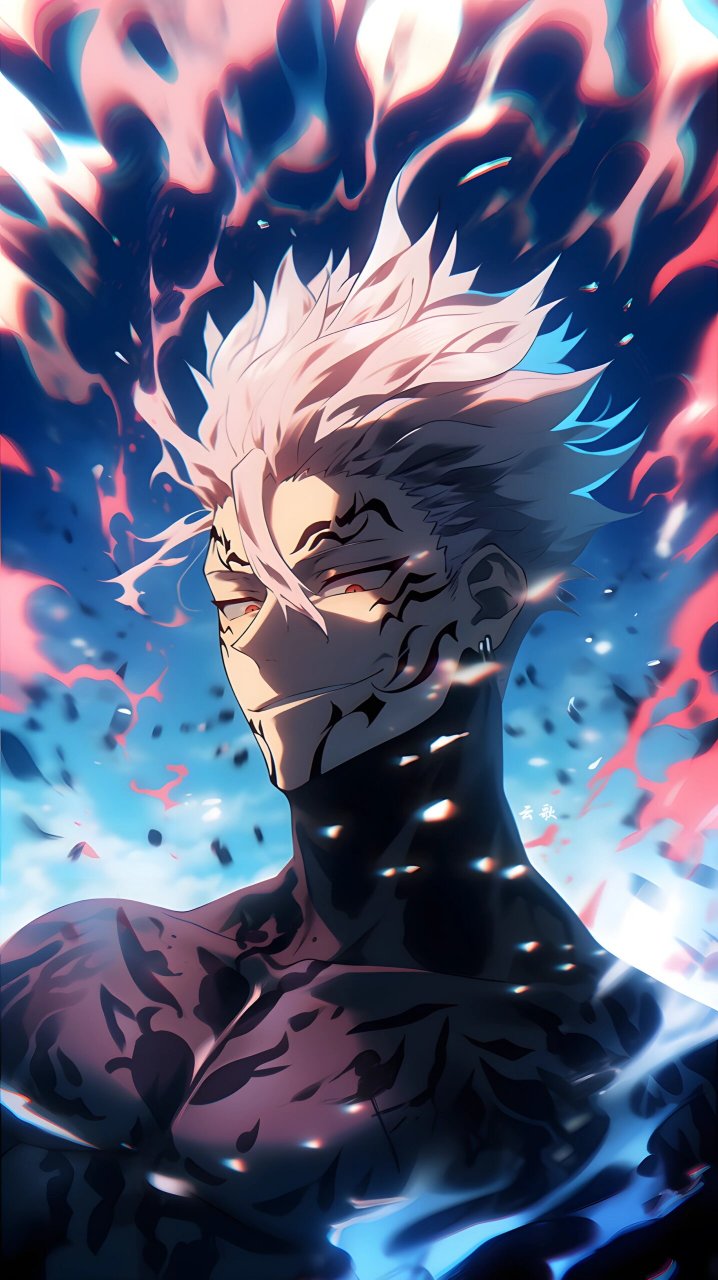 太帅了吧🔥两面宿傩&虎杖悠仁✨壁纸 天上天下,惟我独尊,你大爷永