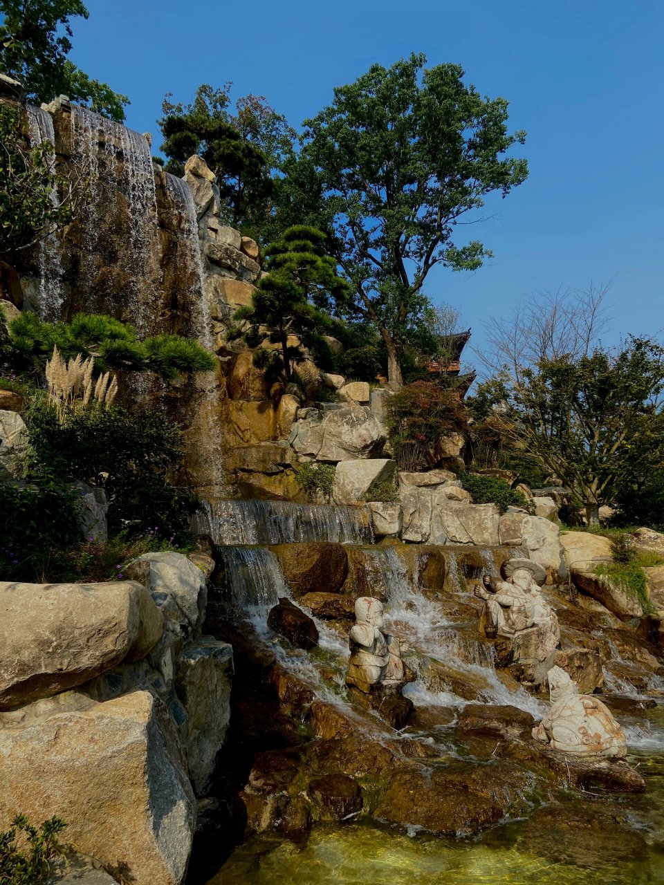 这里是宜兴"大拈花湾" 地址位于周铁的拈花湾 导航大有秋一期竺山 不