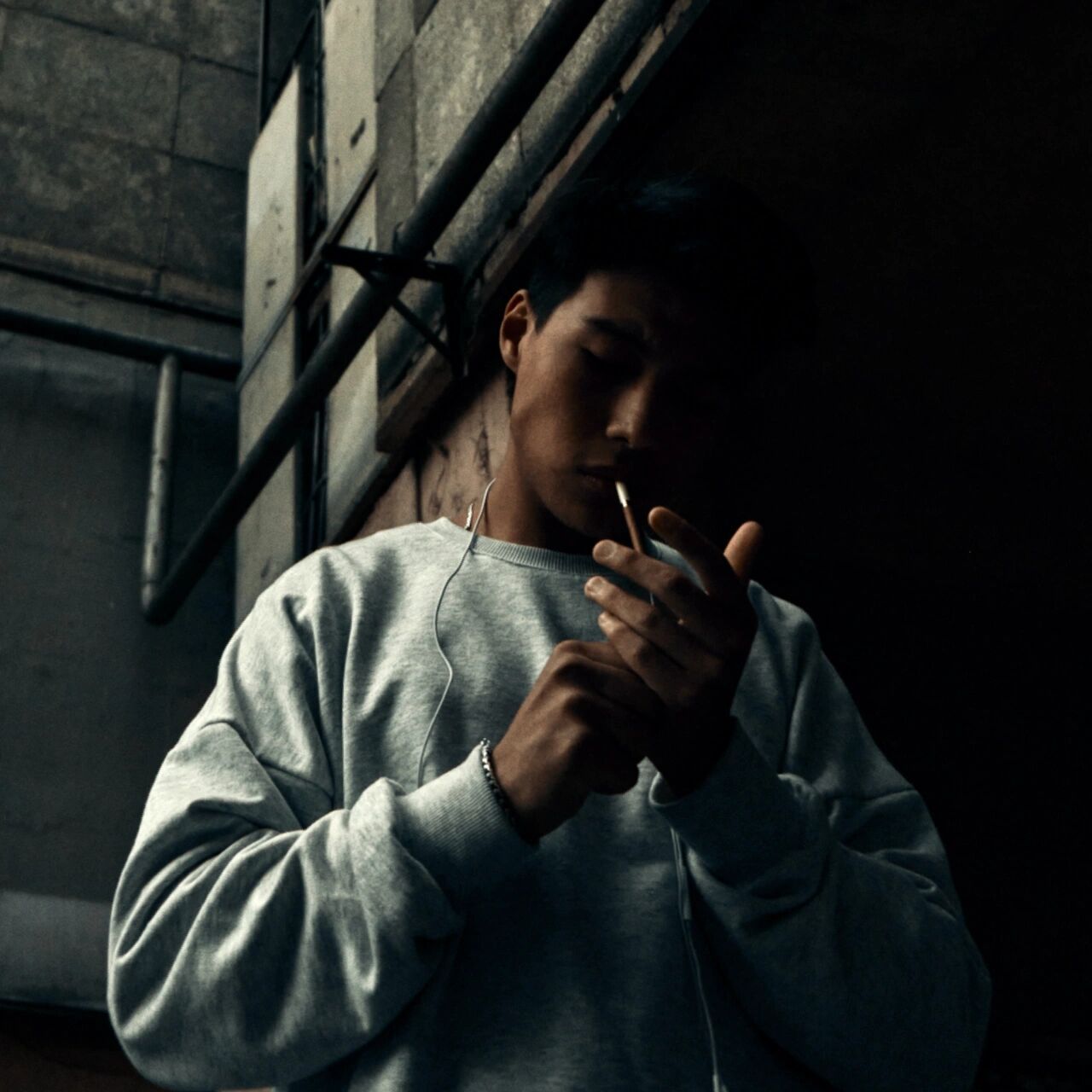 来一组吸烟的欧美风男生头像