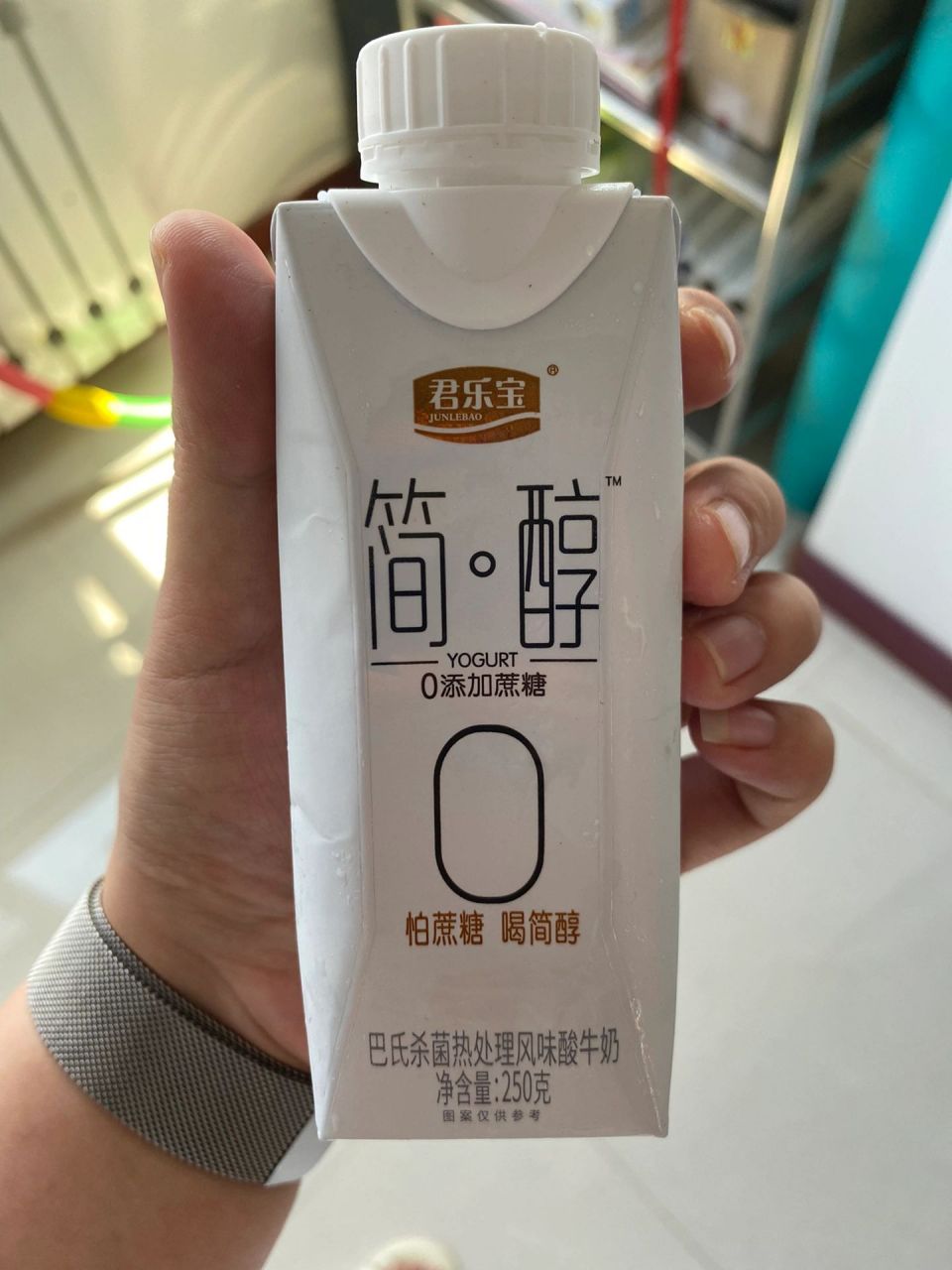 伊利零蔗糖风味发酵乳图片