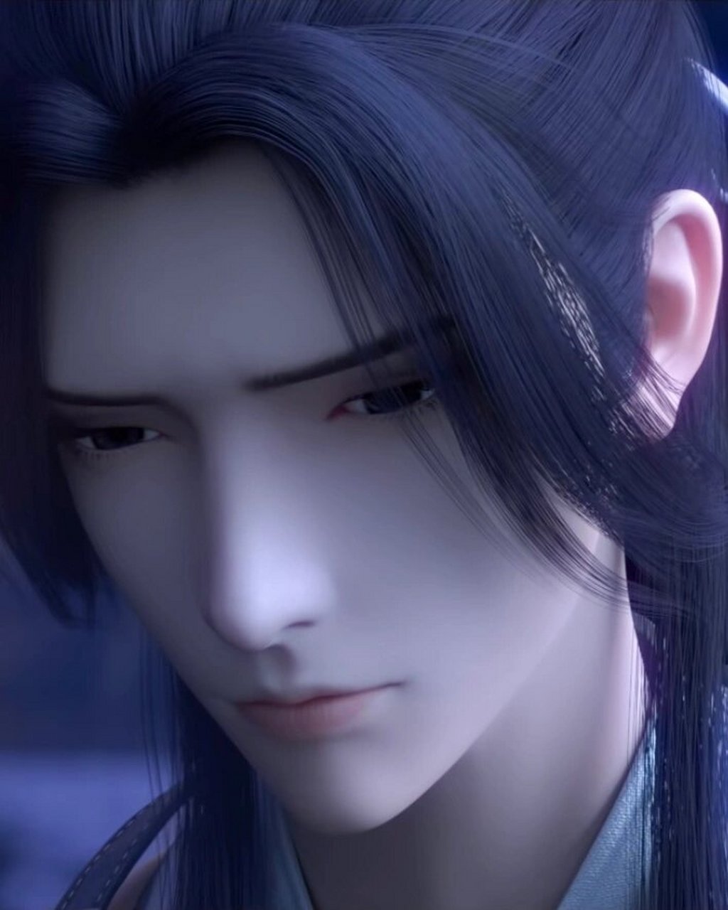 山河剑心阿峤截图精修 真的很爱阿峤,每一帧都绝美#山河剑心# #国漫