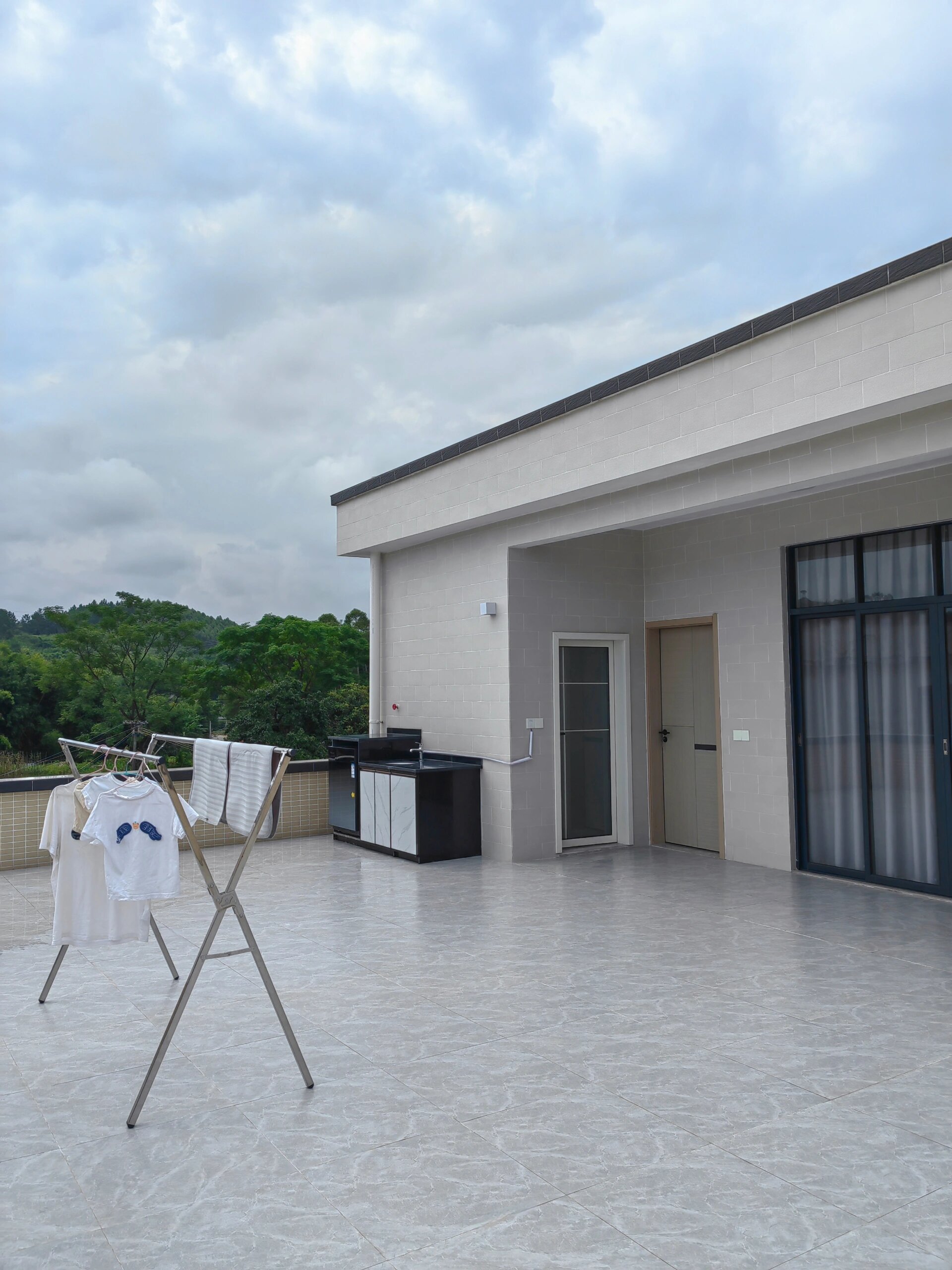 我的农村自建房露台,乡下的惬意都在这里