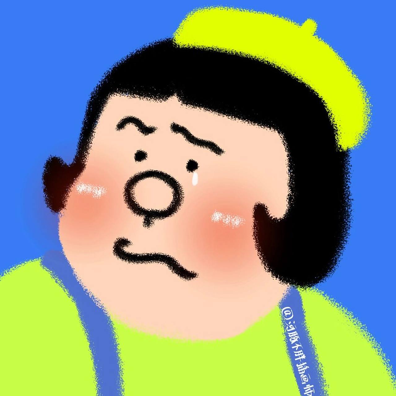 可爱头像# #头像# #女生头像# #情头# #卡通头像# #胖虎# #胖虎妹妹