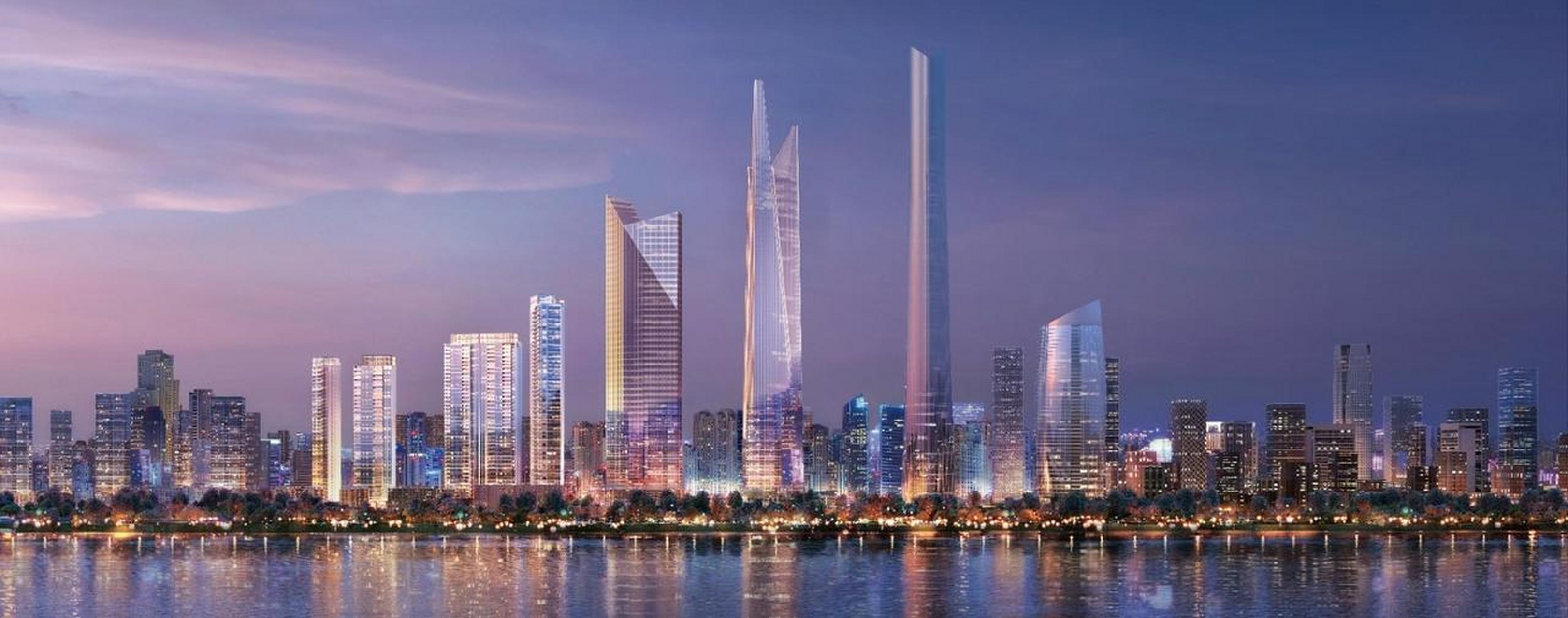 二七滨江中轴线