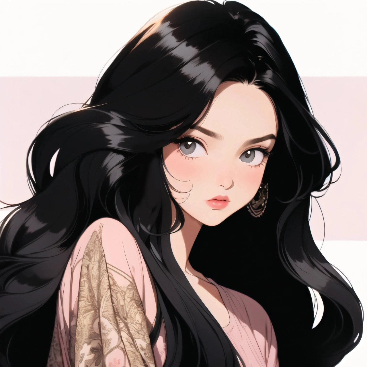 旧漫头像|甜酷辣妹小姐姐的夏天